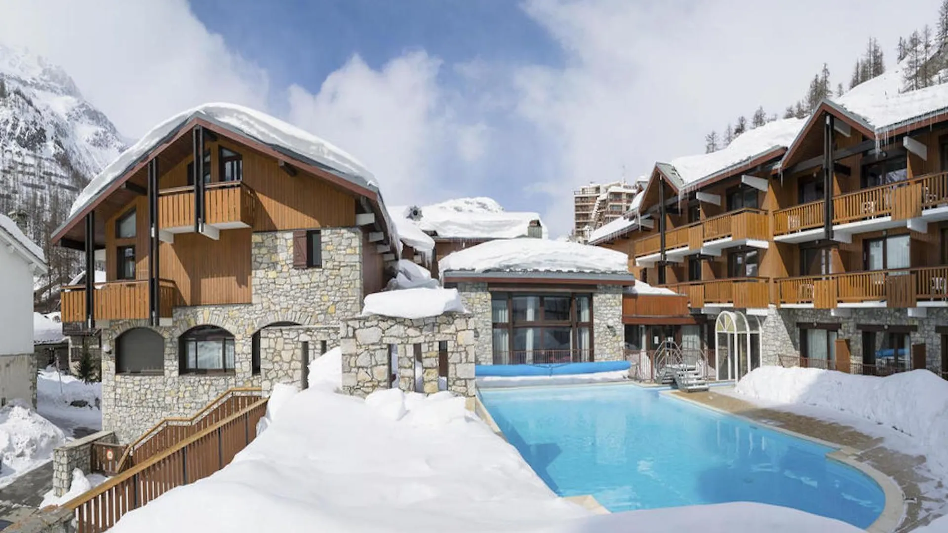 Lägenhetshotell Residence & Spa Les Chalets De Solaise Val-dʼIsère